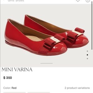 Salvatore ferragamo mini varina (size 30)